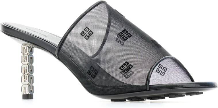 Givenchy Stijlvolle Hoge Hak Sandalen Zwart Dames