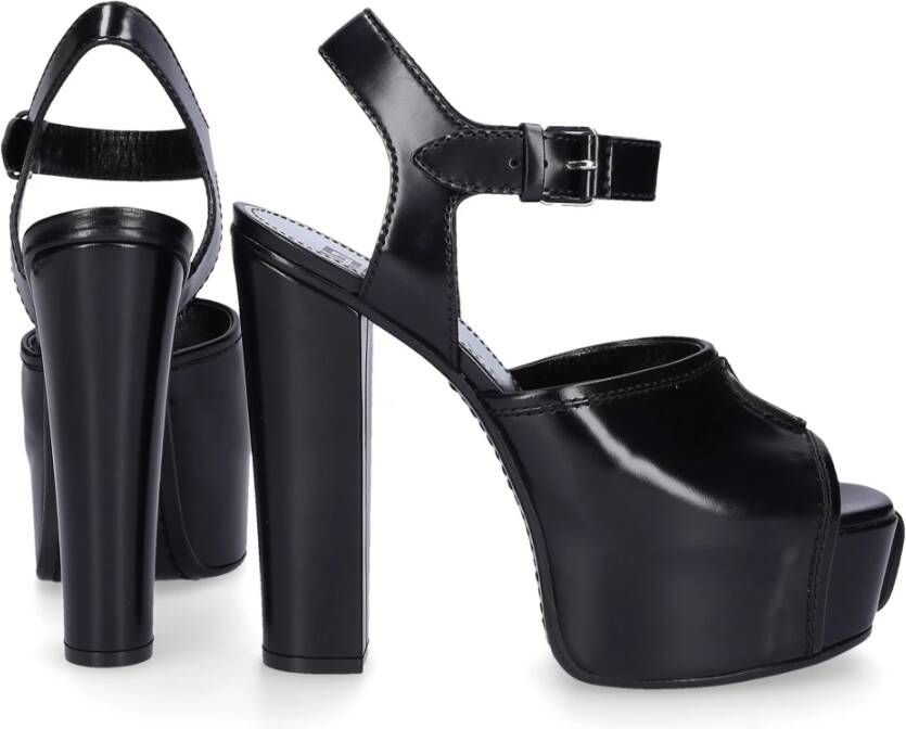 Givenchy Budapest-geïnspireerde hoge hak sandalen Zwart Dames