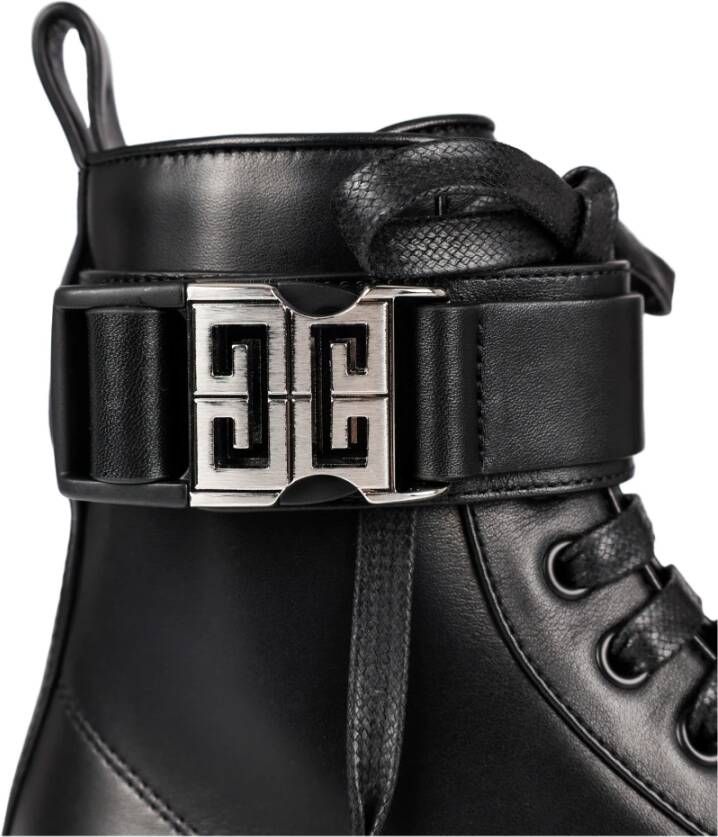 Givenchy Lace-up Boots Zwart Dames