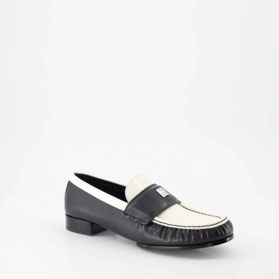 Givenchy Leren 4G Loafers Black Dames