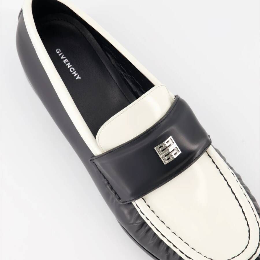 Givenchy Leren 4G Loafers Black Dames