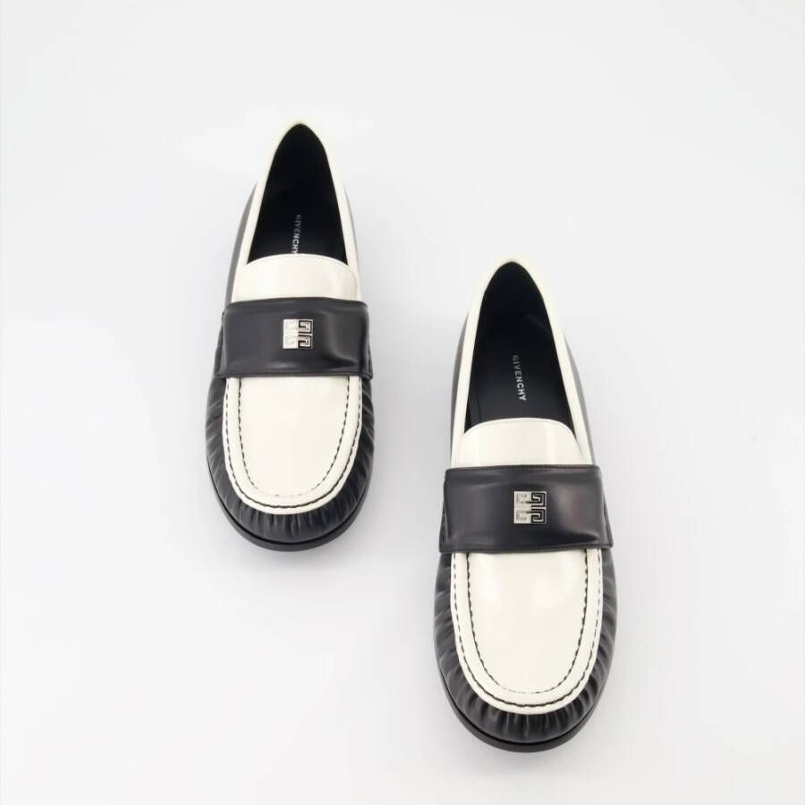 Givenchy Leren 4G Loafers Black Dames