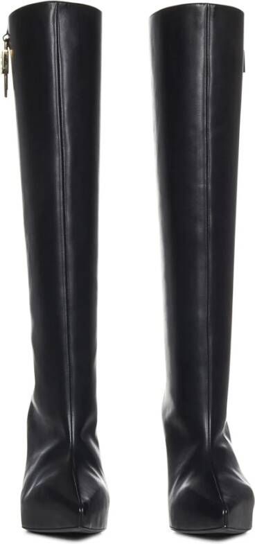 Givenchy Leren G-Lock Laarzen met Gouden Detail
