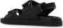 Givenchy Luxe platte sandalen met gouden-finish metalen detail Zwart Dames - Thumbnail 8