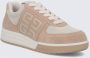Givenchy Leren Sneakers met Zijlogo Beige Dames - Thumbnail 2