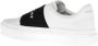 Givenchy Leren Sneakers Zwart Wit Logo Rubber White Dames - Thumbnail 10