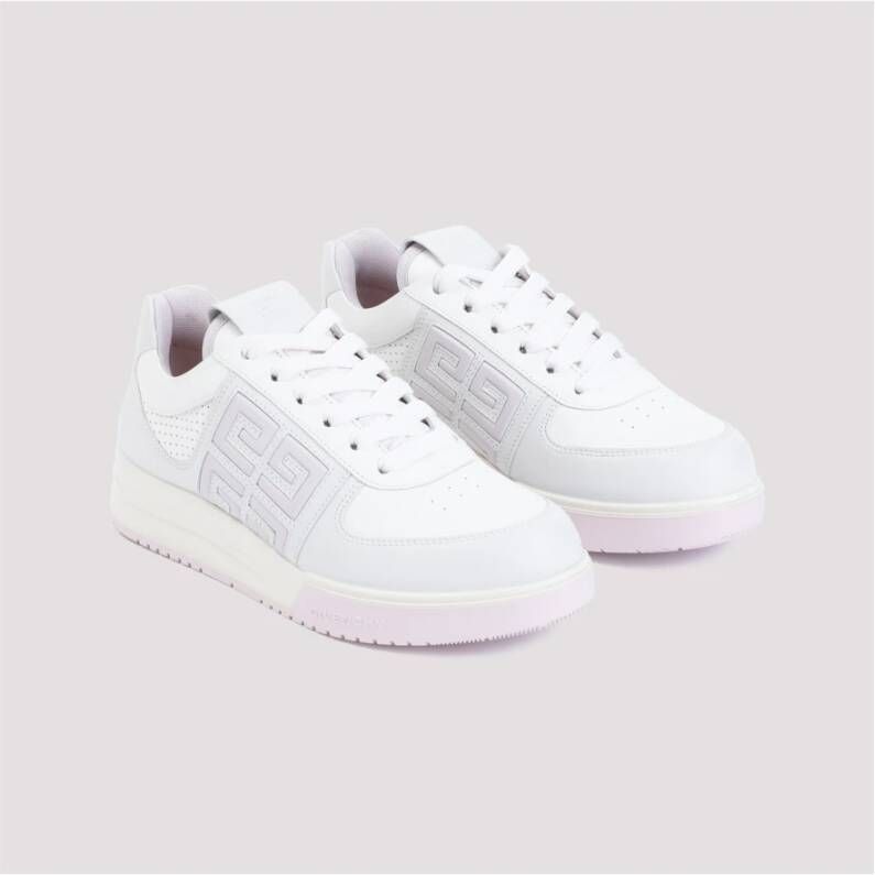 Givenchy Lila Lage Top Sneakers White Dames