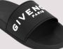 Givenchy Logo Detail Slippers Black Heren - Thumbnail 4