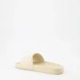 Givenchy Beige Slide Sandalen met Handtekening Print Beige Dames - Thumbnail 3