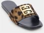 Givenchy Luipaard Platte Sandalen - Thumbnail 2