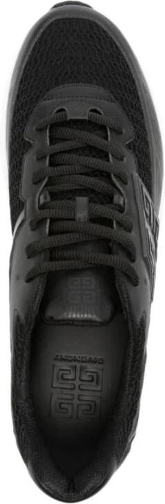 Givenchy Mesh en Synthetisch Leren Lage Sneakers