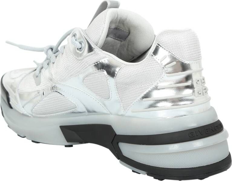 Givenchy Metallic Sneakers Almond Toe Lace-Up