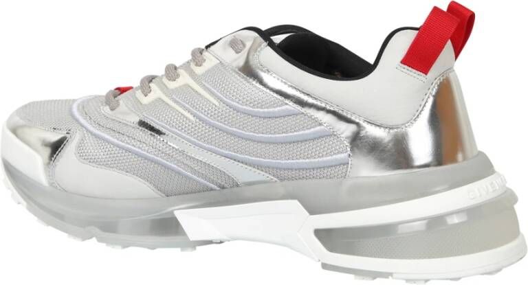 Givenchy Metallic Sneakers Veters Embossed Logo