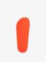 Givenchy Platte rubberen sandalen met wit reliëflogo Orange Heren - Thumbnail 6