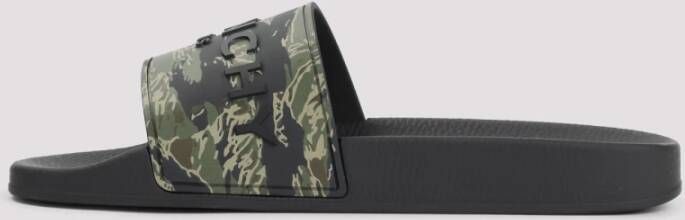Givenchy Platte Slide Sandalen Black Heren