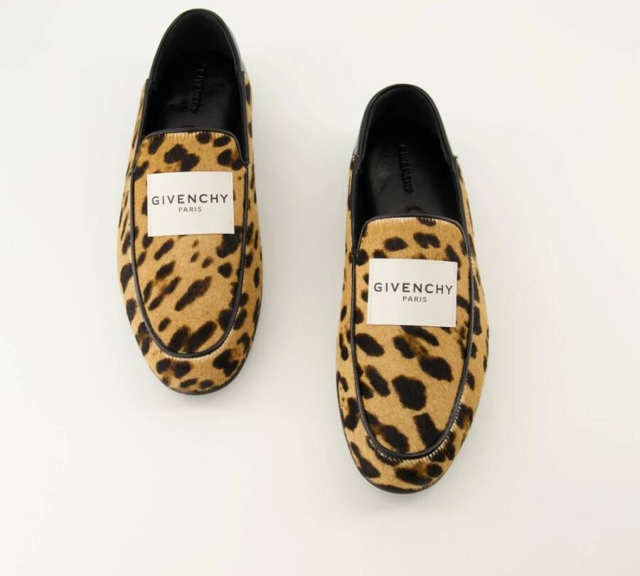 Givenchy Pony Effect Leren Mocassins