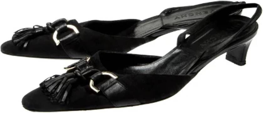 Givenchy Pre-owned Canvas sandals Black Dames