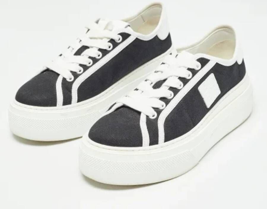 Givenchy Pre-owned Canvas sneakers Black Dames