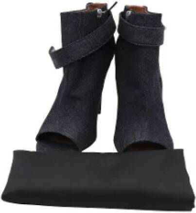 Givenchy Pre-owned Denim boots Black Dames