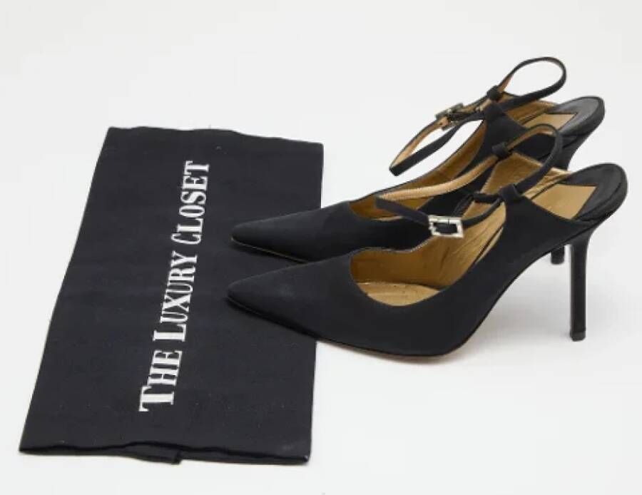 Givenchy Pre-owned Fabric heels Black Dames