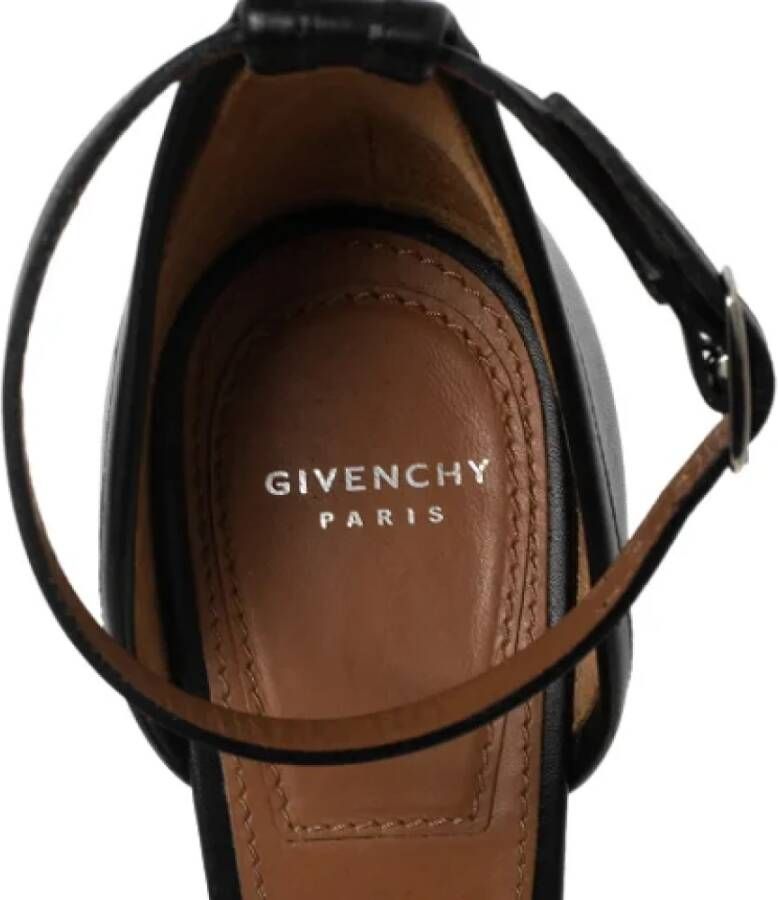 Givenchy Pre-owned Leather heels Black Dames