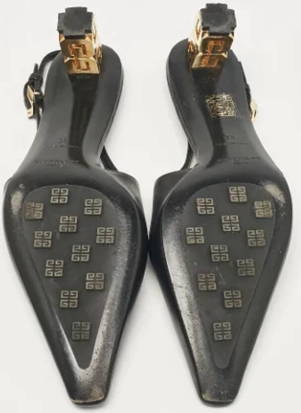 Givenchy Pre-owned Leather heels Black Dames