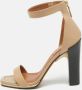 Givenchy Pre-owned Leather sandals Beige Dames - Thumbnail 2