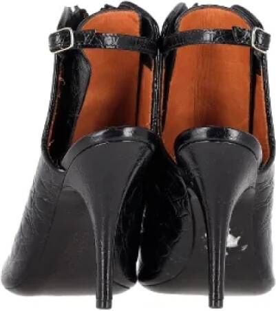 Givenchy Pre-owned Leather sandals Black Dames