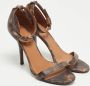 Givenchy Pre-owned Leather sandals Brown Dames - Thumbnail 4