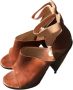 Givenchy Pre-owned Leather sandals Brown Dames - Thumbnail 8
