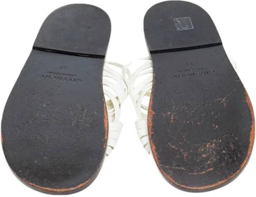 Givenchy Pre-owned Leather sandals White Dames