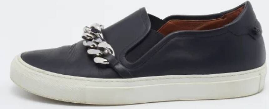 Givenchy Pre-owned Leather sneakers Black Dames