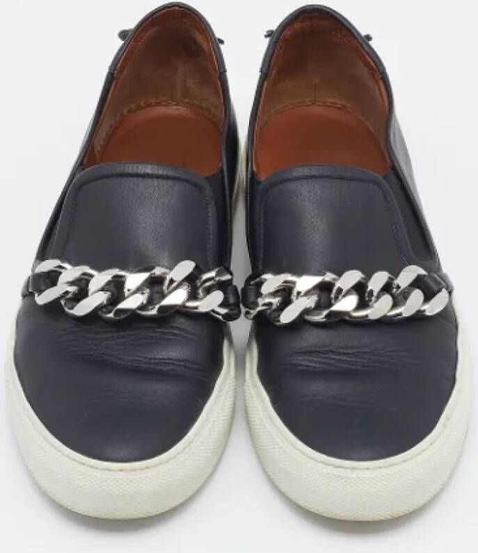 Givenchy Pre-owned Leather sneakers Black Dames