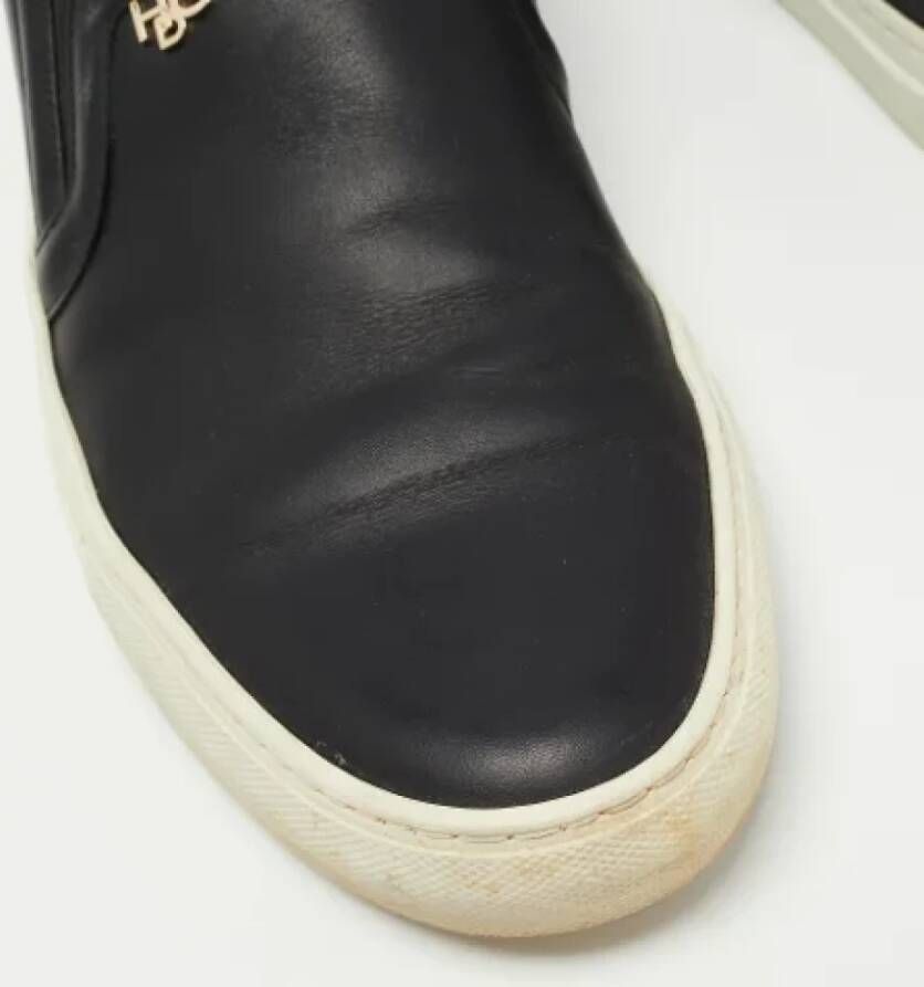 Givenchy Pre-owned Leather sneakers Black Dames