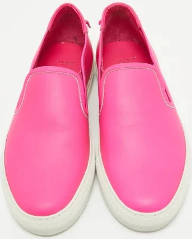 Givenchy Pre-owned Leather sneakers Pink Dames