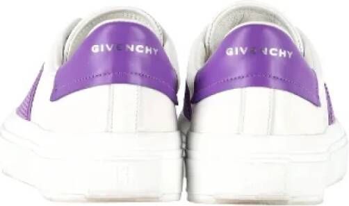 Givenchy Pre-owned Leather sneakers White Dames