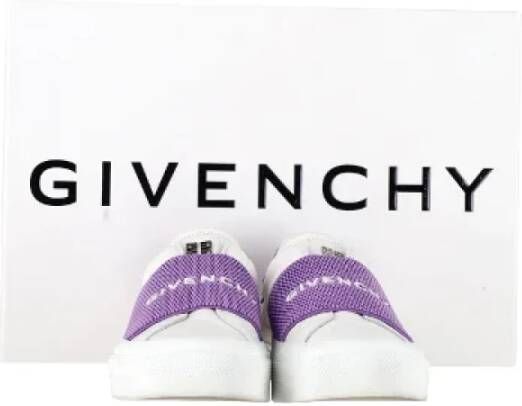 Givenchy Pre-owned Leather sneakers White Dames