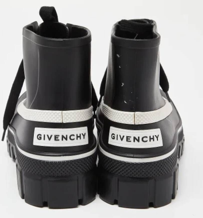 Givenchy Pre-owned Rubber boots Black Dames