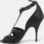 Givenchy Pre-owned Satin sandals Black Dames - Thumbnail 2
