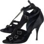 Givenchy Pre-owned Satin sandals Black Dames - Thumbnail 3