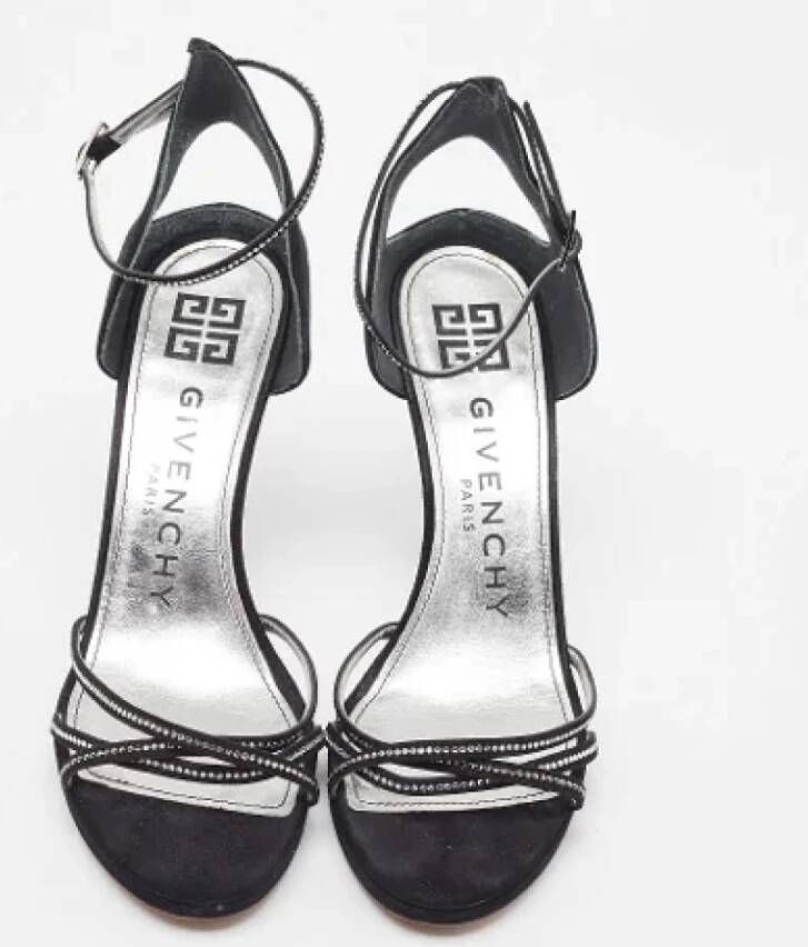 Givenchy Pre-owned Suede sandals Black Dames