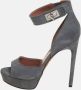 Givenchy Pre-owned Suede sandals Gray Dames - Thumbnail 2