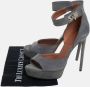 Givenchy Pre-owned Suede sandals Gray Dames - Thumbnail 8