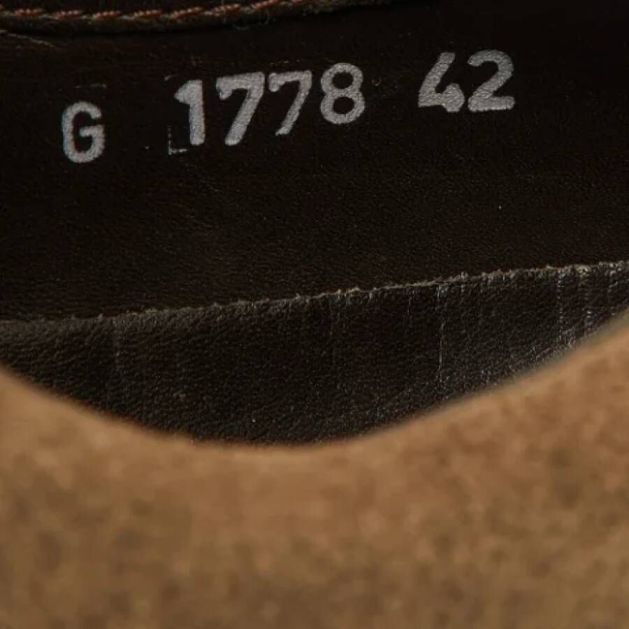 Givenchy Pre-owned Suede sneakers Brown Dames
