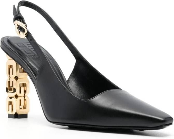 Givenchy Zwarte pumps met gesp en puntige neus Zwart Dames