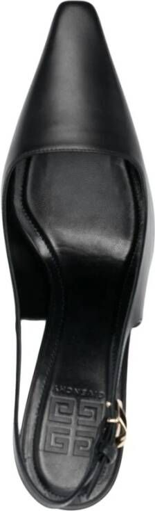 Givenchy Zwarte pumps met gesp en puntige neus Zwart Dames