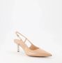 Givenchy Beige Hoge Hak Slingback Pumps Pink Dames - Thumbnail 4