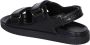 Givenchy Luxe platte sandalen met gouden-finish metalen detail Zwart Dames - Thumbnail 15