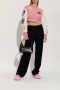 Givenchy Roze Stof Sporty Glam Sneakers - Thumbnail 3