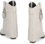 Givenchy Shark Lock Cow Enkellaarsjes - Thumbnail 2